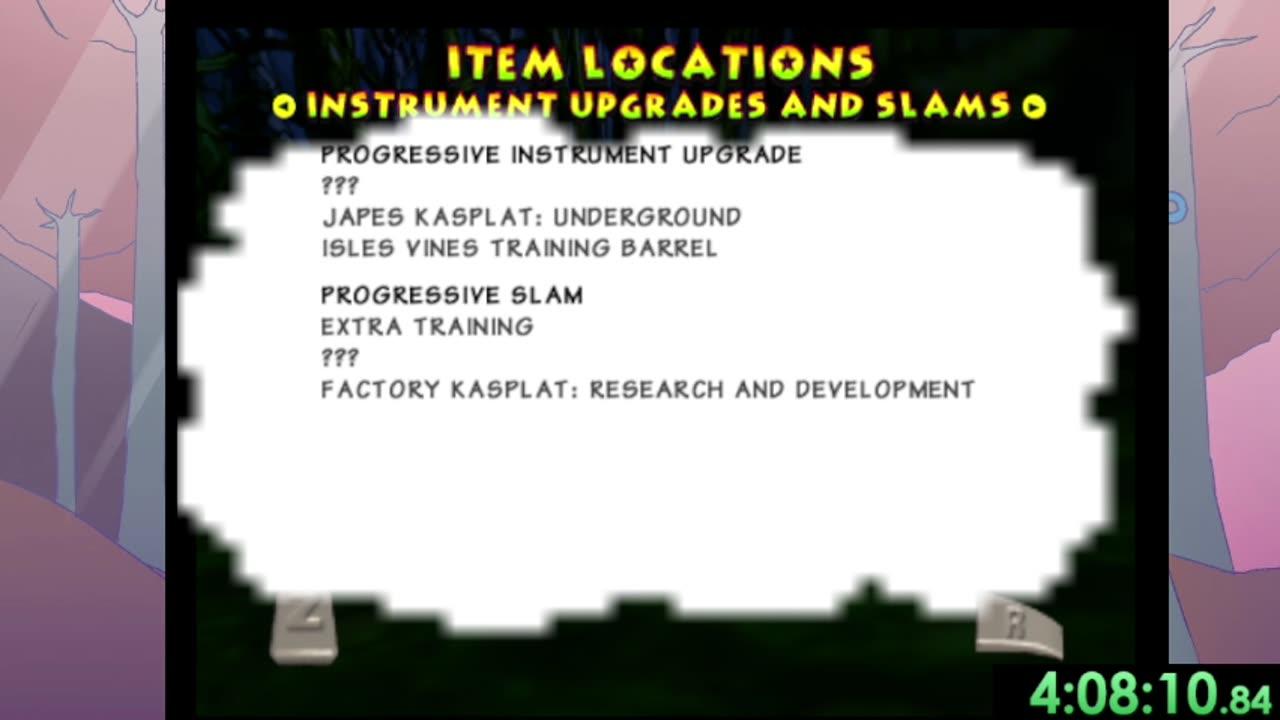 Donkey Kong 64 Randomizer Season 4 settings
