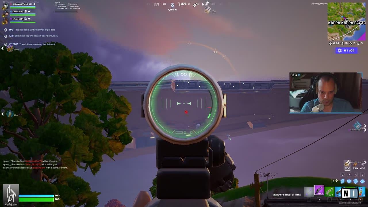 🔴 #Live [GR/EN] 🎮: Fortnite dike mu!!! | Follow me @ social: @DJCokeOfficial | !addme !social |