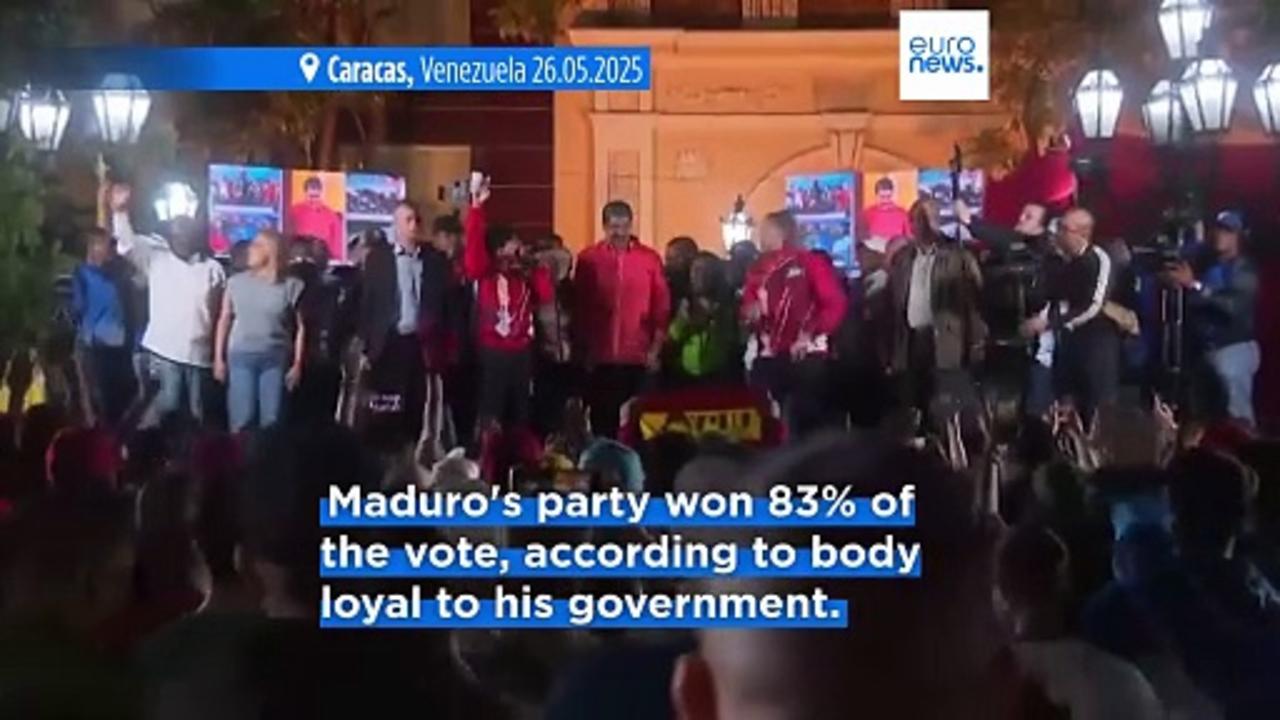Sweeping victory for Venezuela's ruling party in elections boycotted by opposition