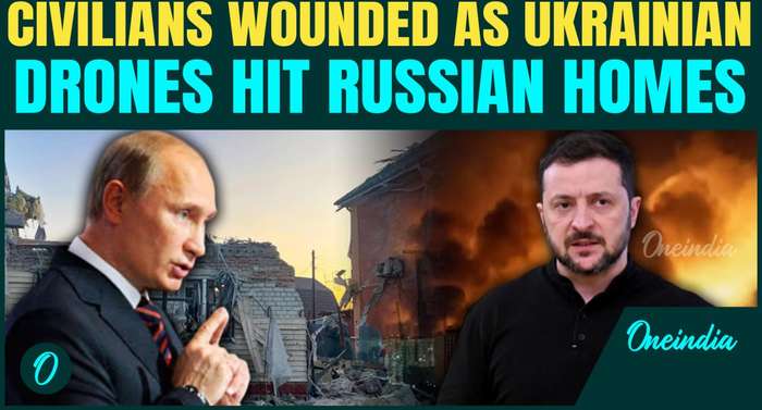 Ukrainian Drones Hit Russian Homes, Injure Civilians In Kursk As Tensions Spike After Istanbul Talks