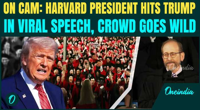 Harvard President Roasts Trump in Graduation Speech After Trump's BIG Attack on Foreign Students