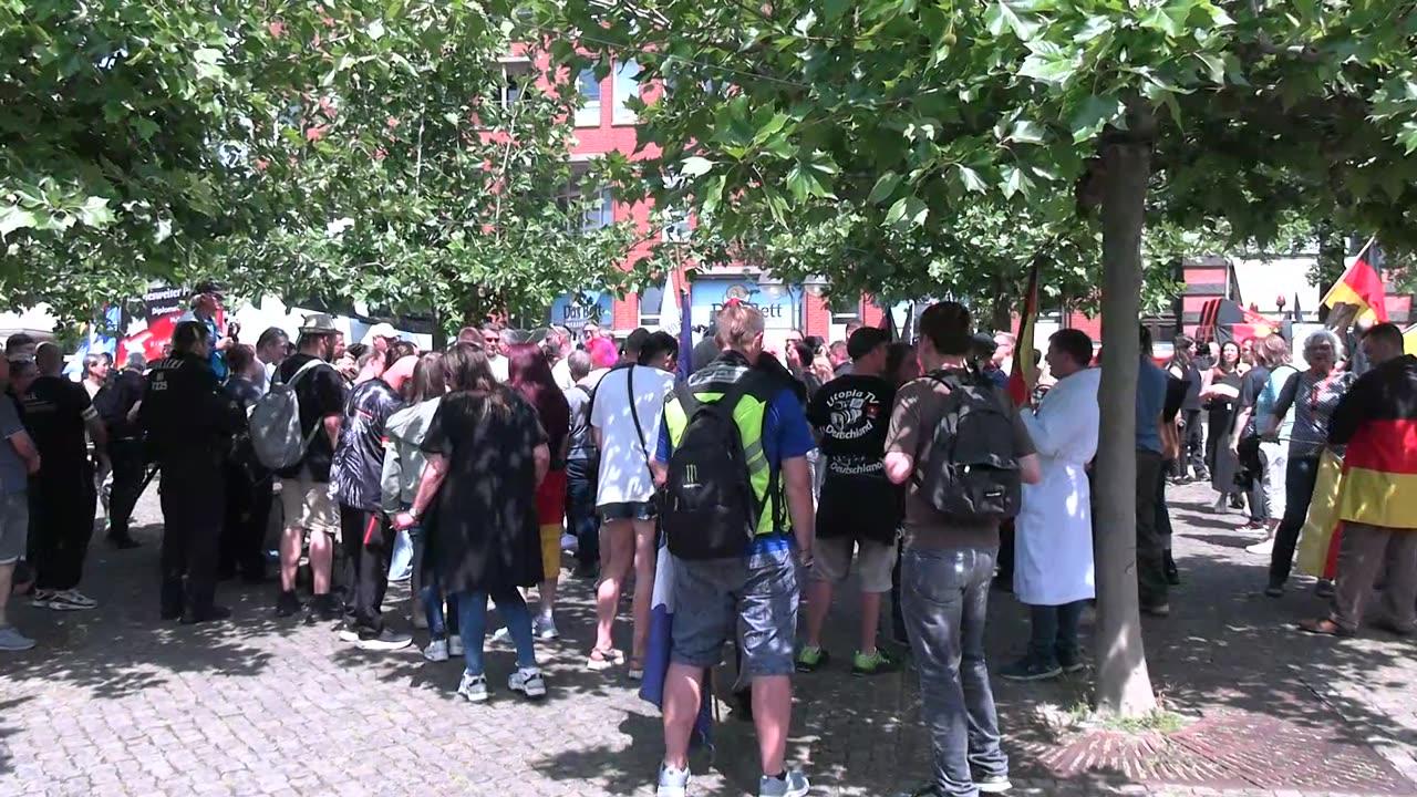 Fight for our homeland: Protests in Hanover 31.5.2025 against arms deliveries