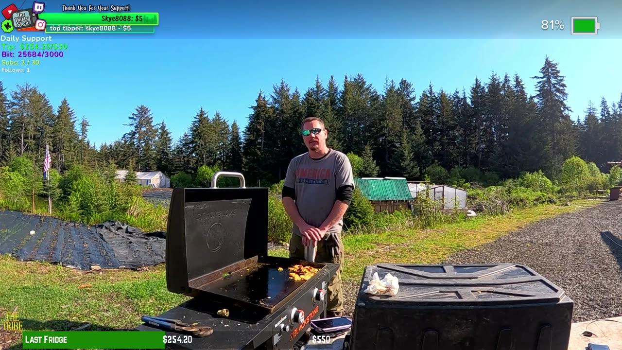 🟢LIVE: Freedom!! Alaska FARM > Food TRUCK Build Isolated Village ALASKA Farmstead !Isolated Village | !Real