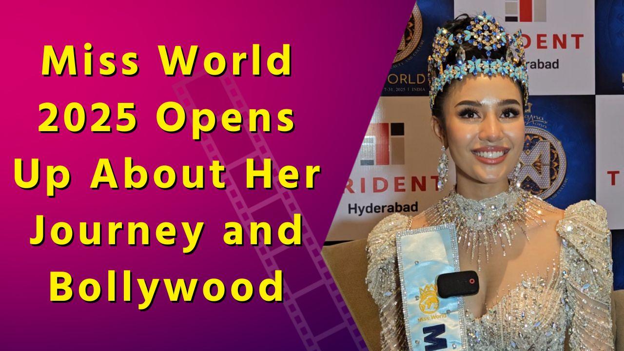 Exclusive Interview with Miss Thailand Opal Suchata Chuangsri For Winning 72nd Miss World 2025 Title