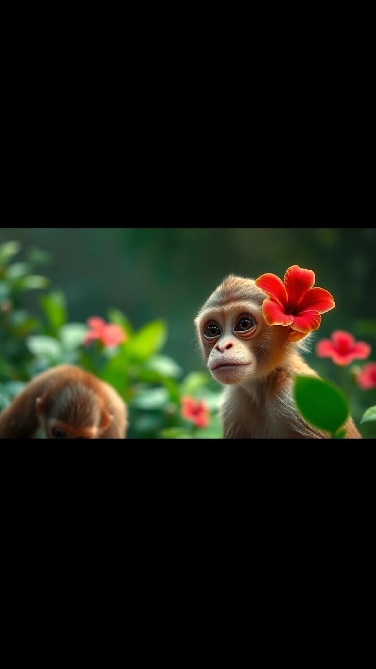 Adorable MONKEY Couple SINGS Love Songs Together in the Garden!