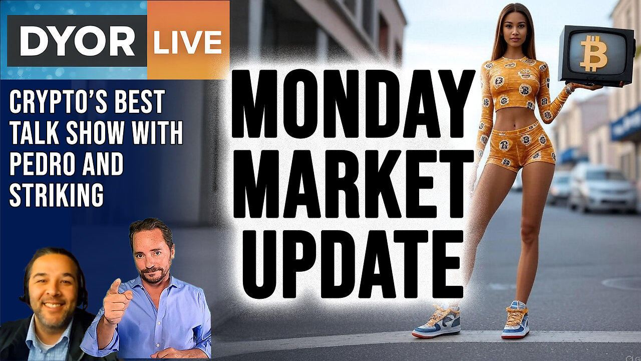 DYOR Live: Monday Markets Update, Gold, NASDAQ, Crude, Bitcoin and More!