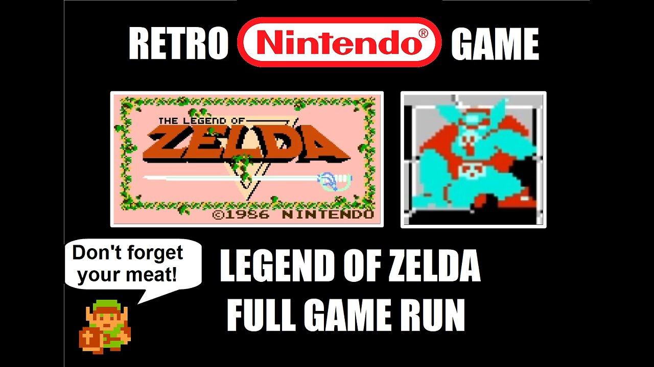 Legend of Zelda Speed Run: Chat & Chill with BrightGaming playing a classic NES Nintendo game