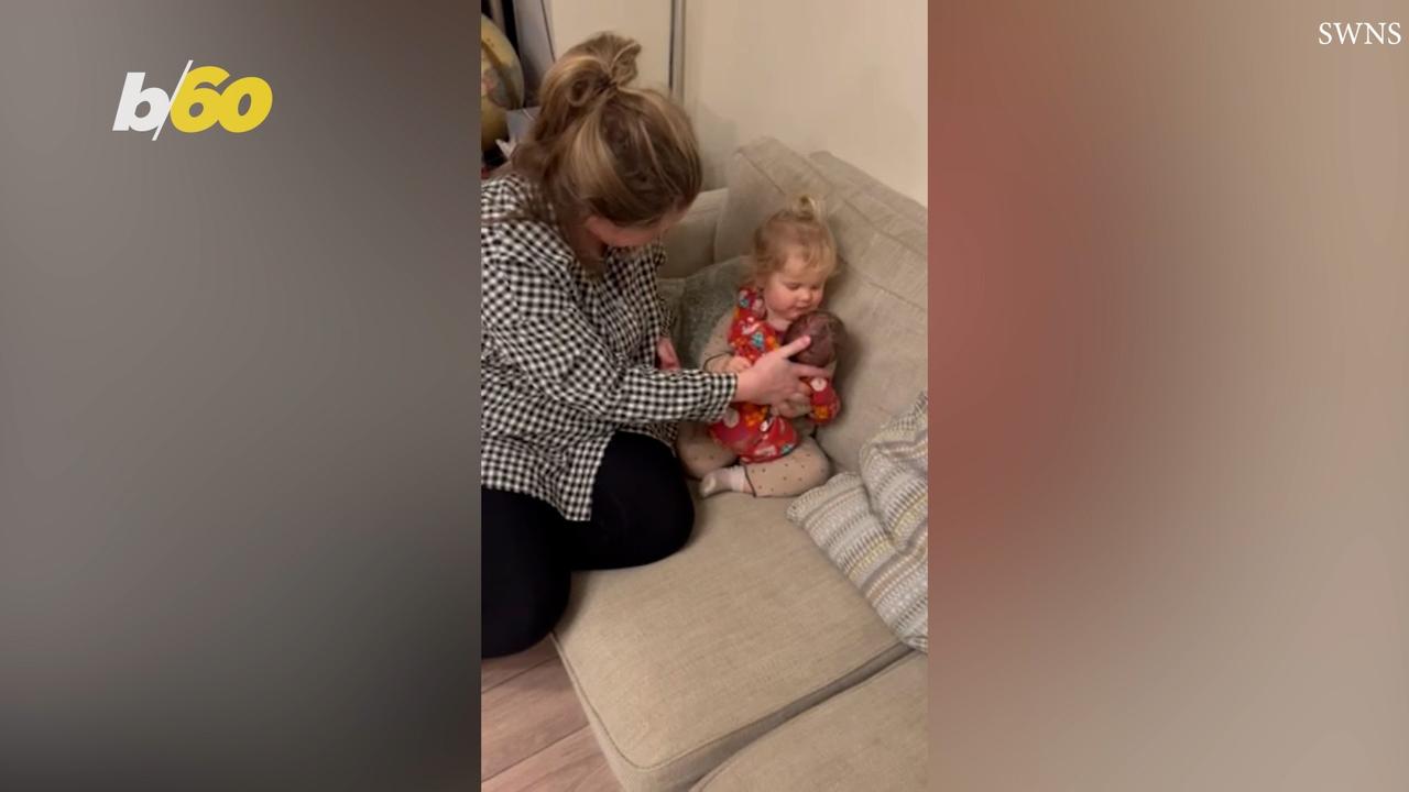A Meeting That She’ll Remember Forever! A Toddler Meets Her Brother for the First Time