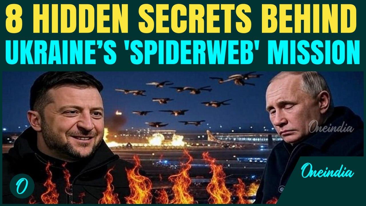 Ukraine’s $7 BILLION STRIKE: 40 Russian Warplanes WIPED OUT In SECRET ‘Spiderweb’ Operation