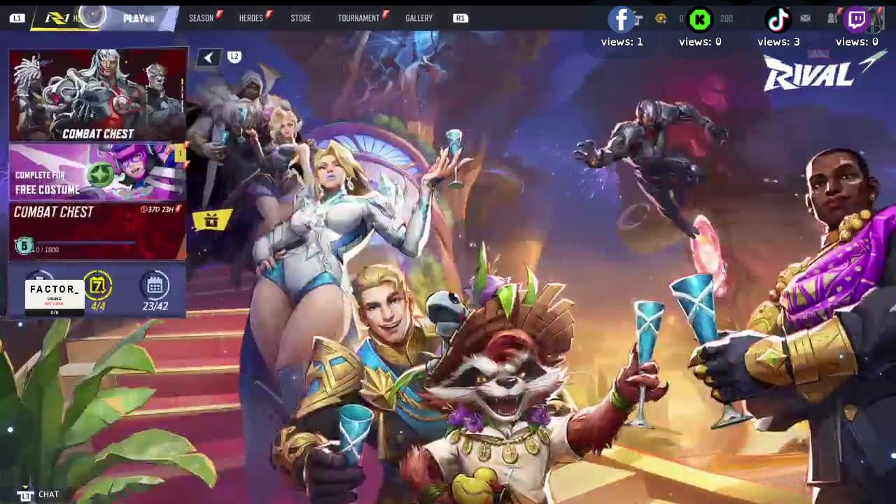 Marvel Rivals, I have no idea what i'm doing but I'm gaming with friends, come chat