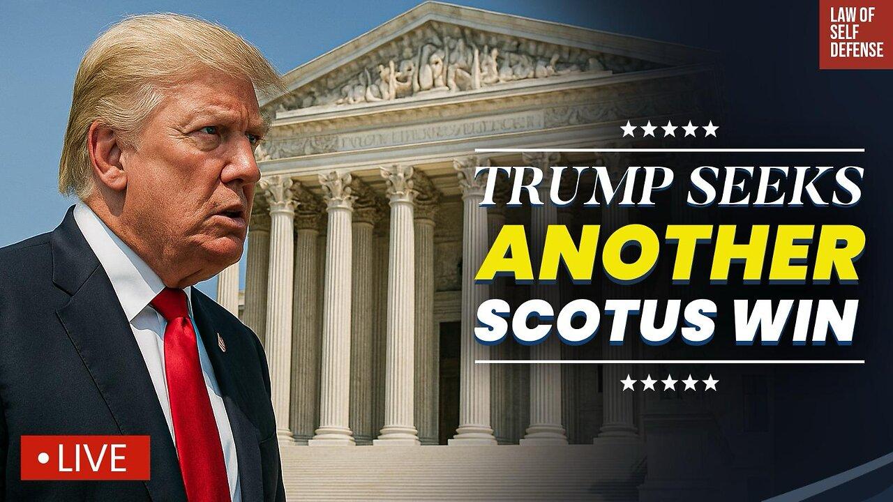 Trump Back at Supreme Court: "YOU'RE FIRED!"