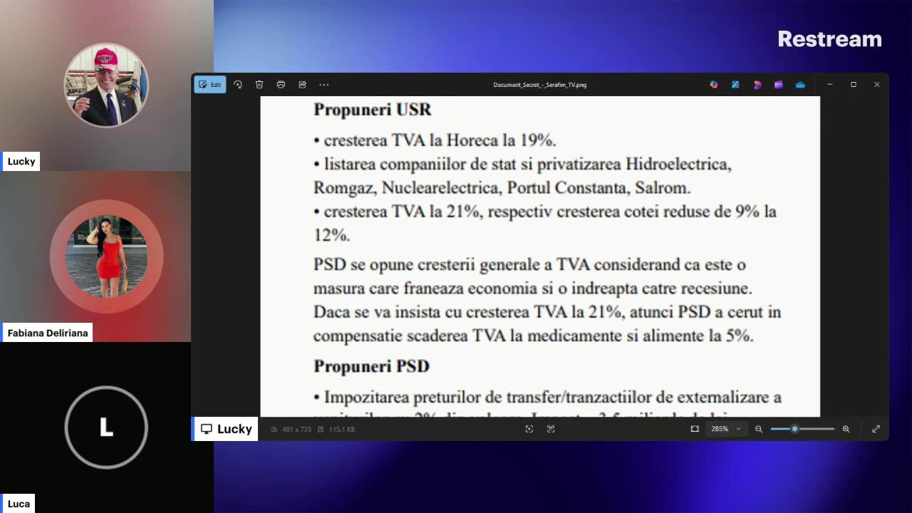 🔴LIVE - CRIZA ECONOMICA, USR Vrea sa VANDA Romania, PSD Vrea SUPER TAXAREA
