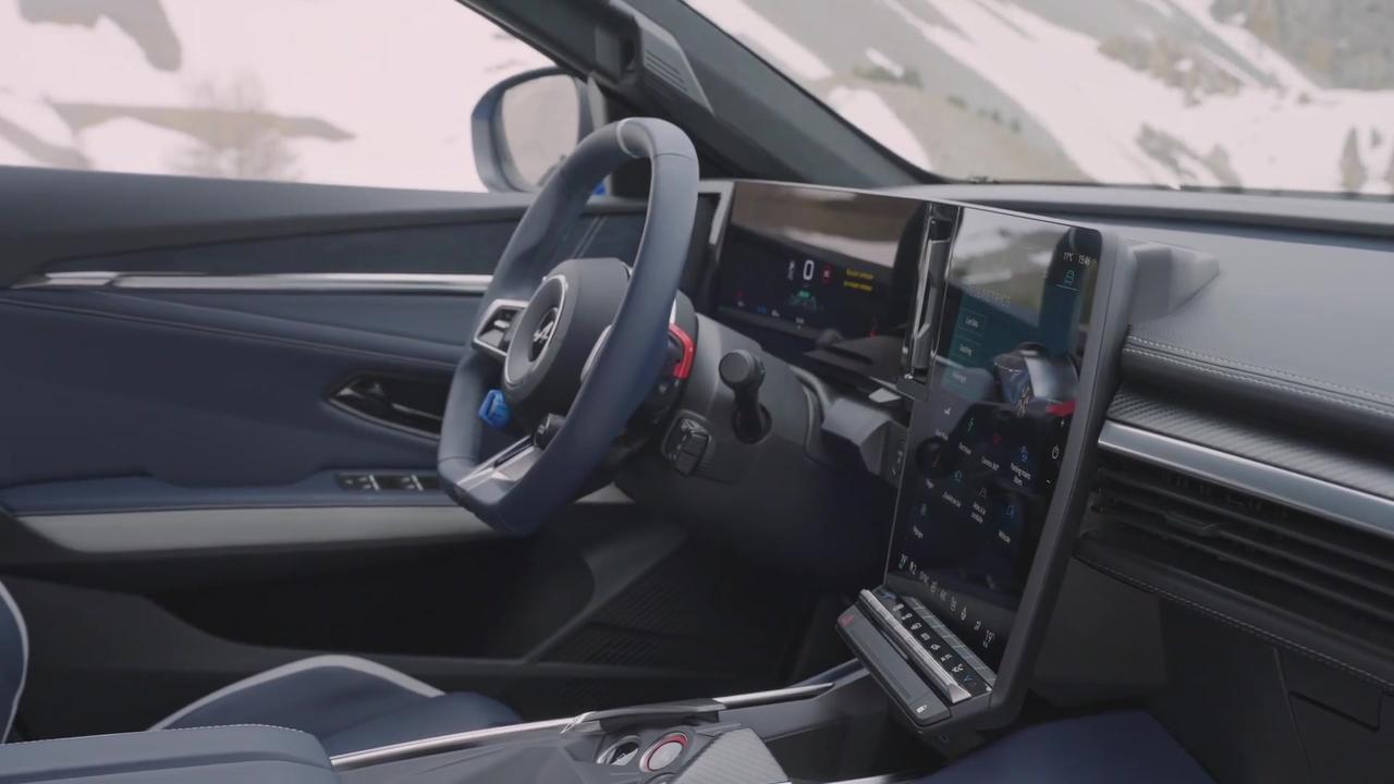 Alpine A390 GTS Interior Design - Col d'Izoard