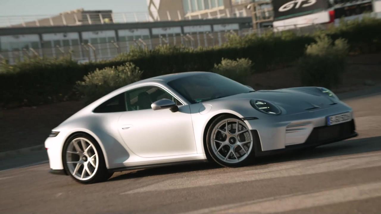 Porsche 911 GT3 Design preview in Polar Silver Metallic