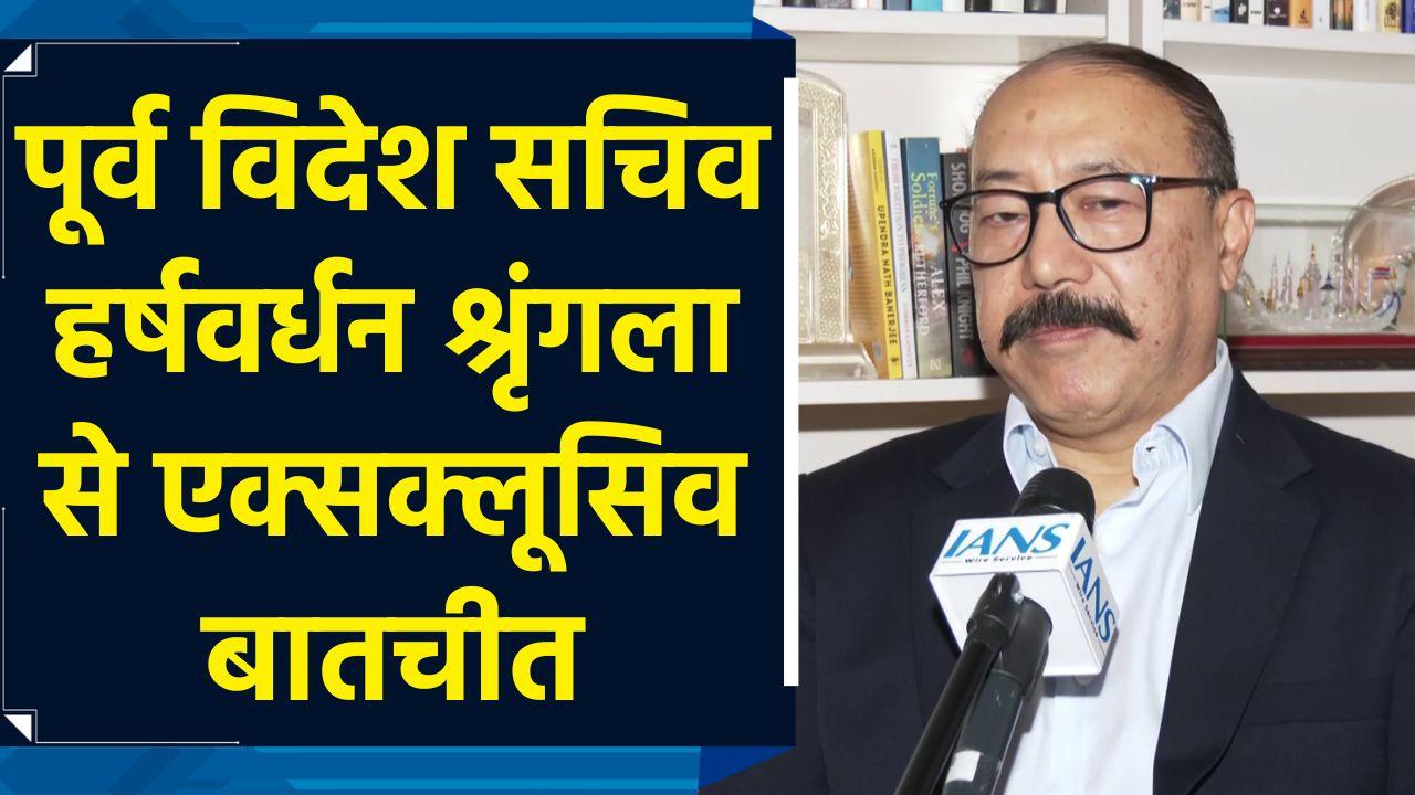 Middle East देशों के दौरे से लौटने पर Harsh Vardhan Shringla से एक्सक्