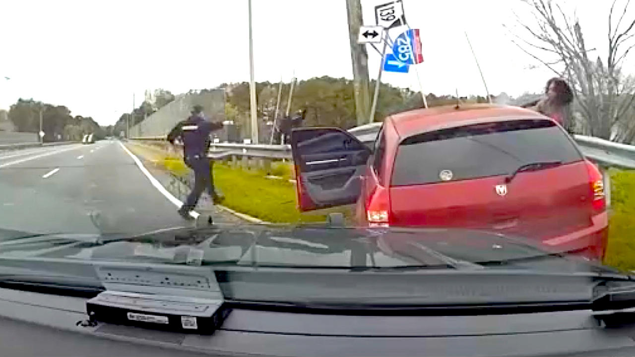She Got Tased, Rolled Down a Hill—And Still Kept Running