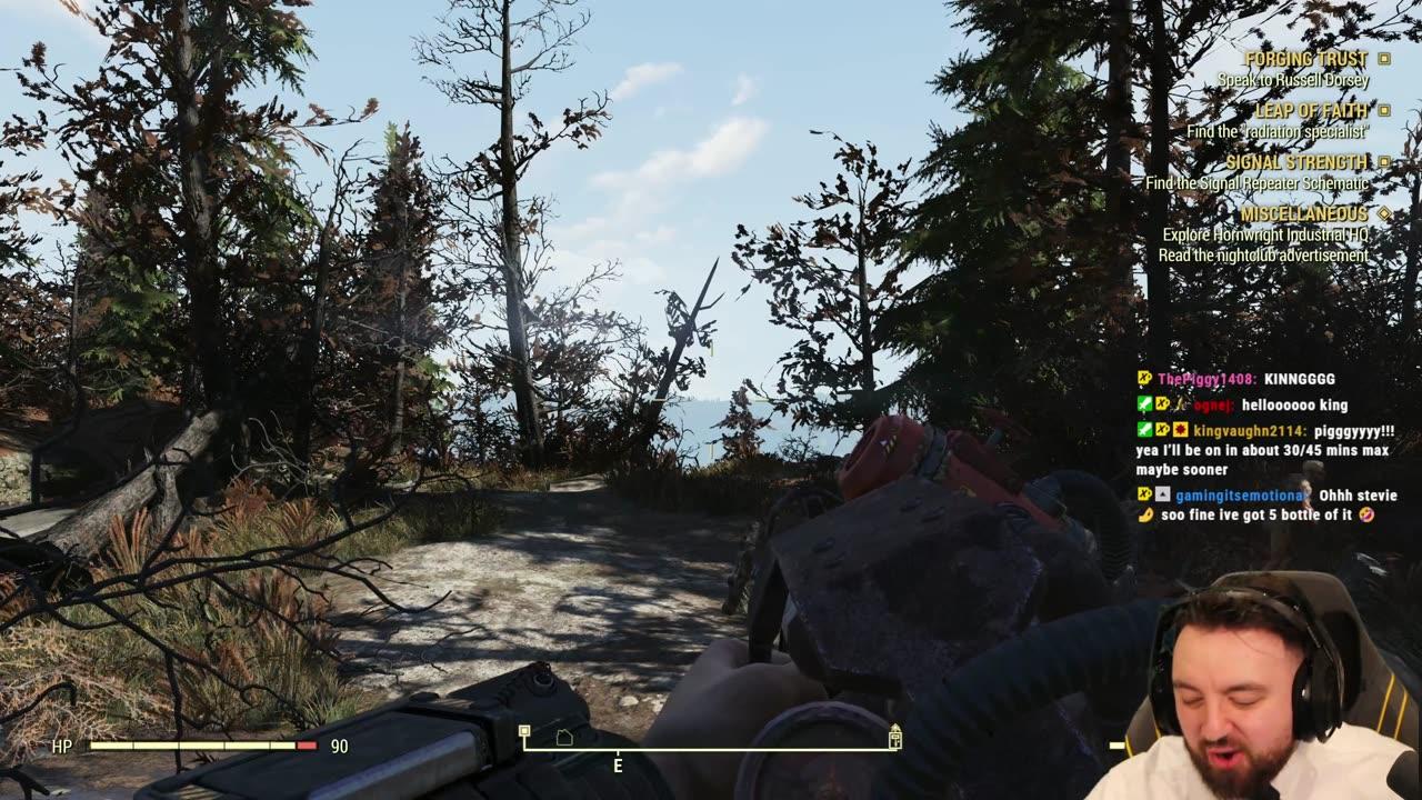 Fallout 76 🔴 Back Soon Gone Fishing 🔴 Ep. 31