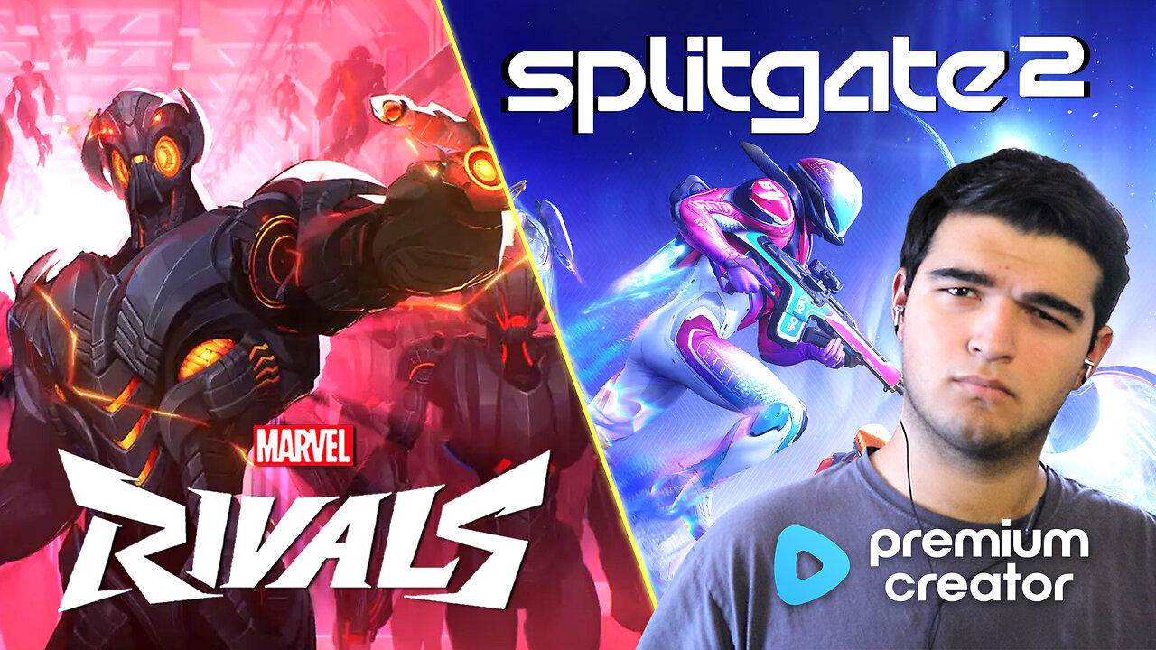 🔴LIVE - Playing Splitgate 2 and Marvel Rivals and maybe more!