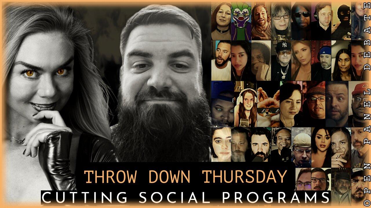 Throw Down Thursday - Trump Reform: Cutting The Social Programs @LumberjackLandlord 