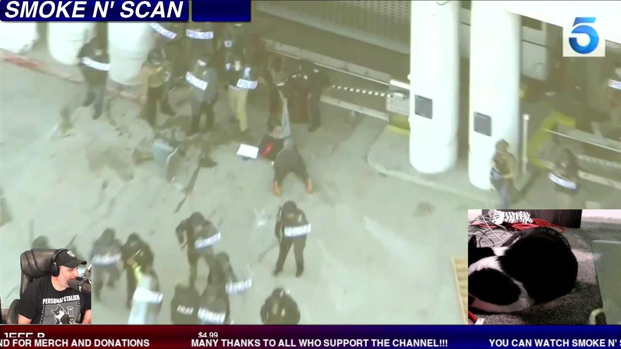 LIVE ICE PROTEST IN DTLA AT THE FEDERAL BULIDING #PROTEST #LA #DTLA #POLICE