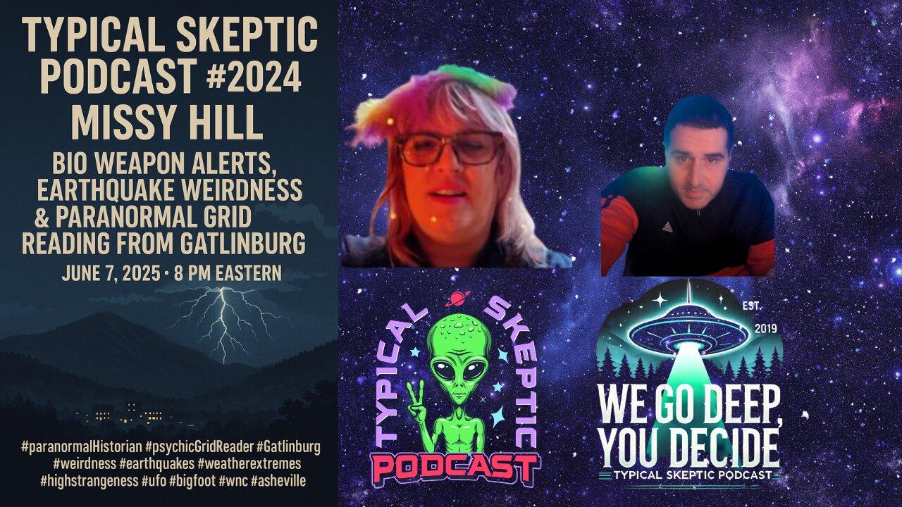 Bio Weapon Alerts, Earthquakes & Grid Reading From Gatlinburg - Missy Hill - TSP # 2024