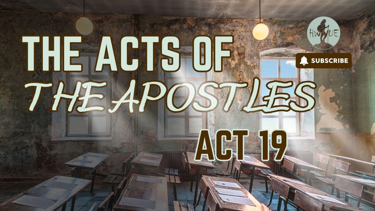 SPECIAL DAY/TIME! Ten-IV with (T)ea - The Acts of the Apostles, Acts 19