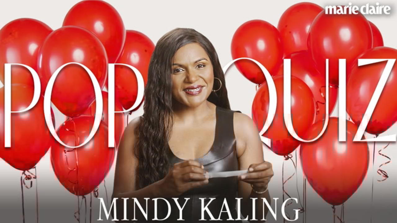 Mindy Kaling | Pop Quiz | Marie Claire