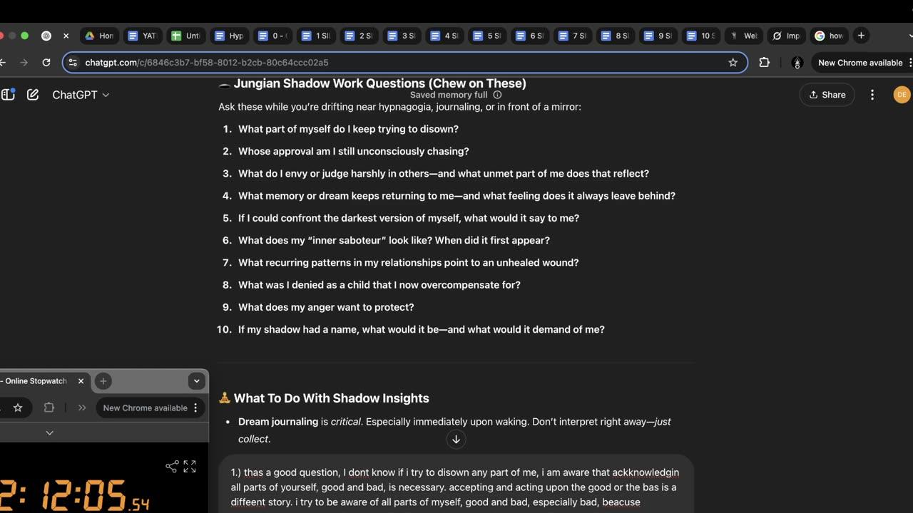 You Asked To Be Born: Ep. 29- Induced Hypnagogic State  Writing ATTEMPT #3 - 6/9/2025