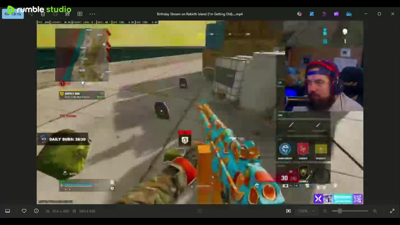 Birthday Stream on Rebirth Island (I'm Getting Old).