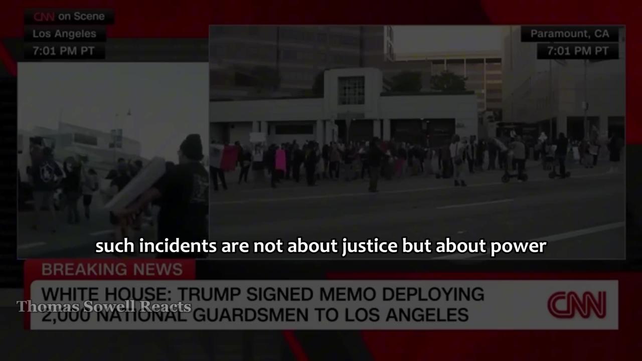 Thomas Sowell EXPOSES the Insane Truth Behind LA’s Anti-ICE Riots