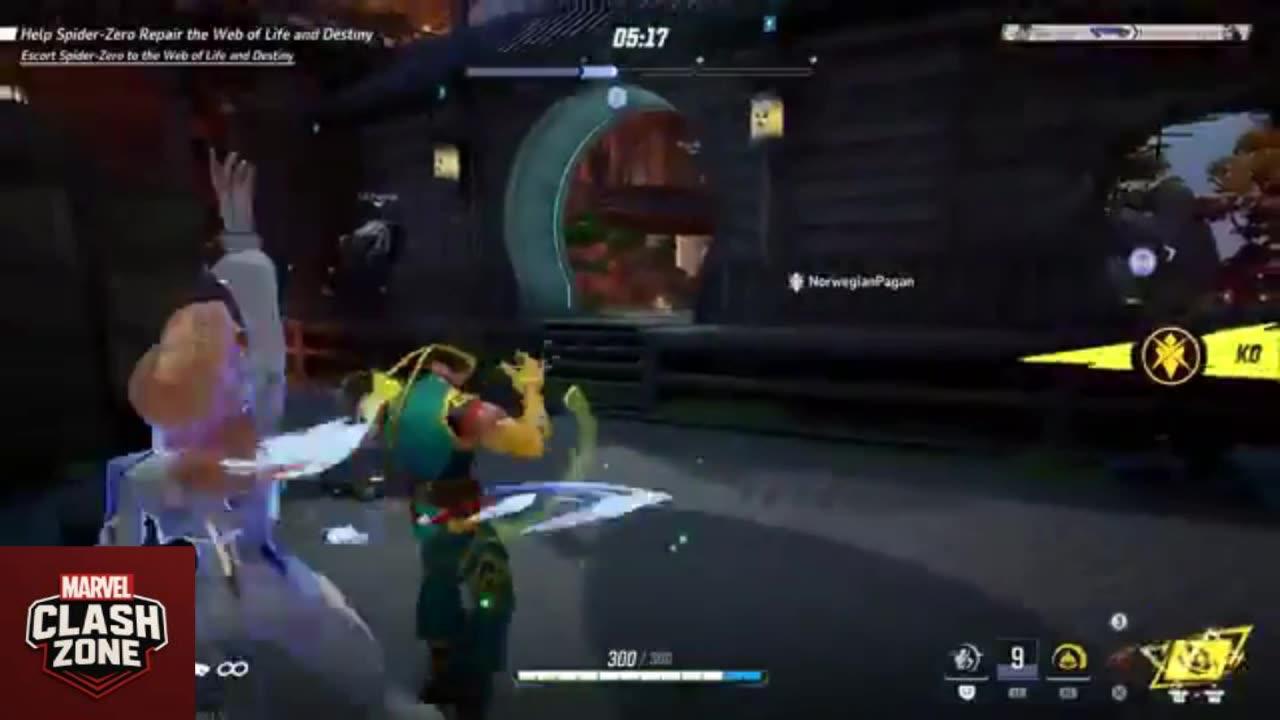 Iron Fist Helps Spider-Zero