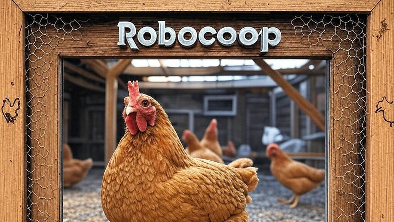Robocoop!  24/7 Chicken Coop, Live Egg Laying Hens