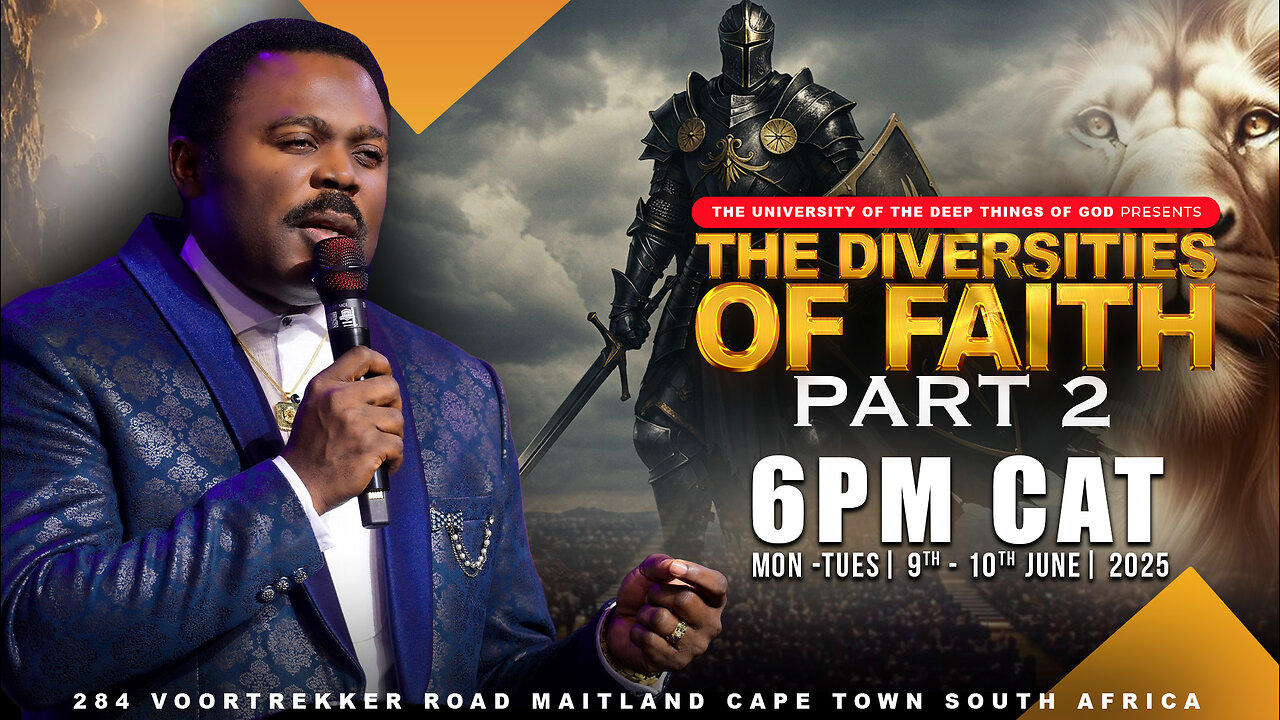 The Diversities Of Faith Part 2 with The Bondservant of Christ John