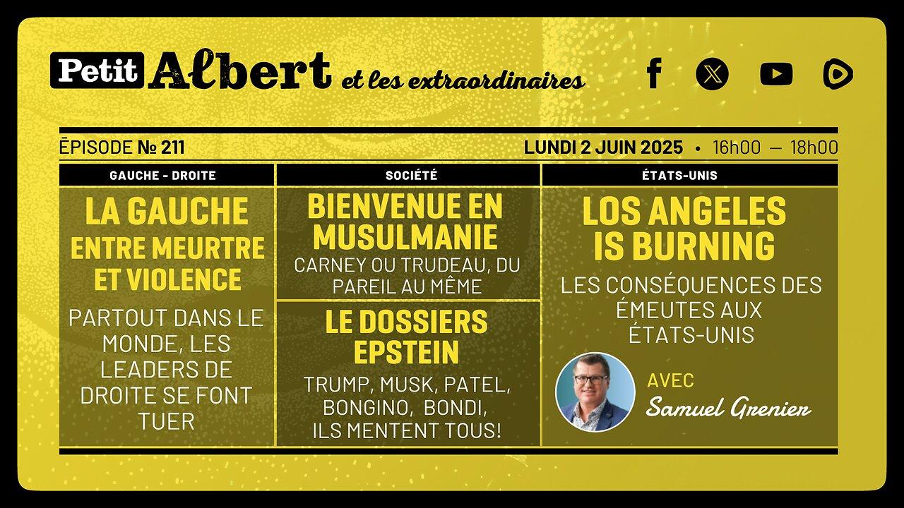 Petit Albert et les extraordinaires Épisode #211 - Avec Samuel Grenier
