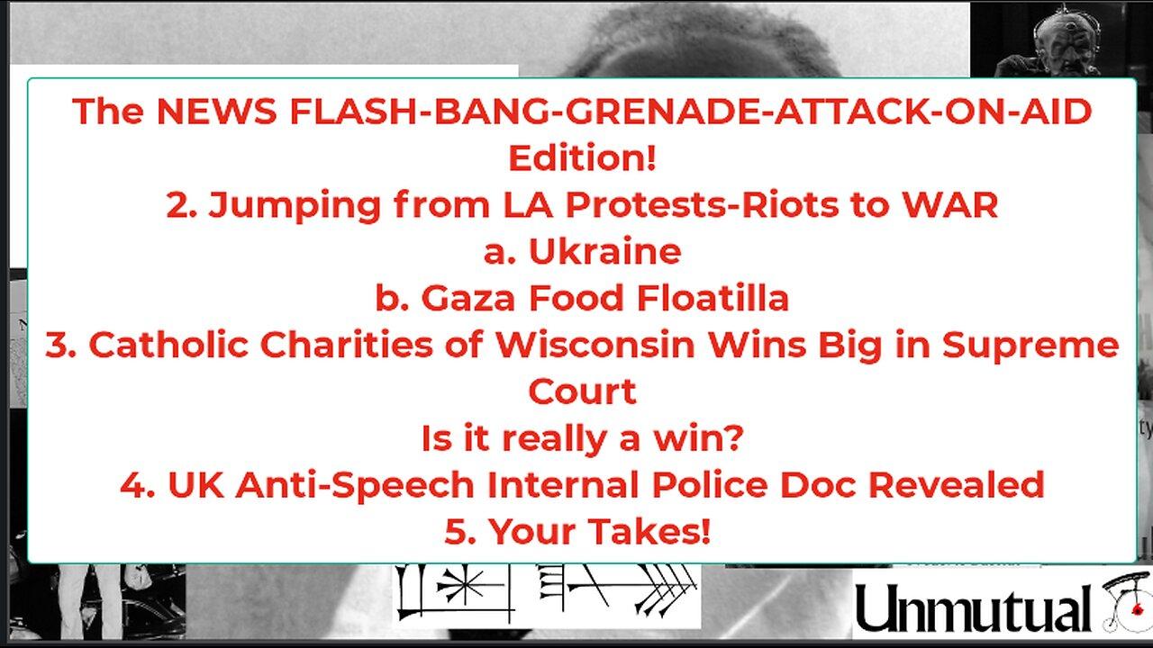 Liberty Conspiracy LIVE 6-9-25! LA Immigration, Constitution, Ukraine, Gaza Flotilla