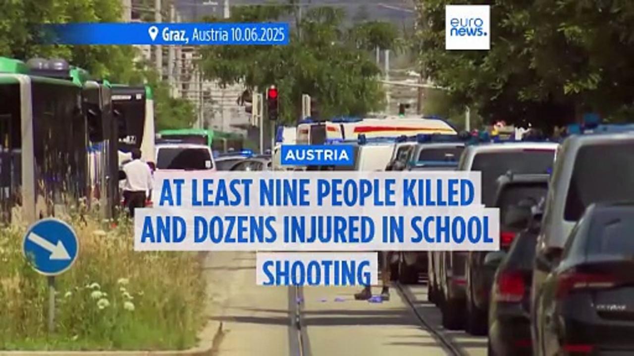 Nine killed in school shooting in Austria, authorities confirm