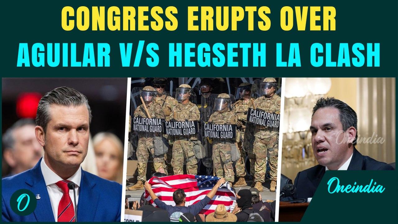 Pentagon Boss Hegseth CLASHES With Democrat Over Marines In LA | ‘Troops in LA Cost $134 Million’