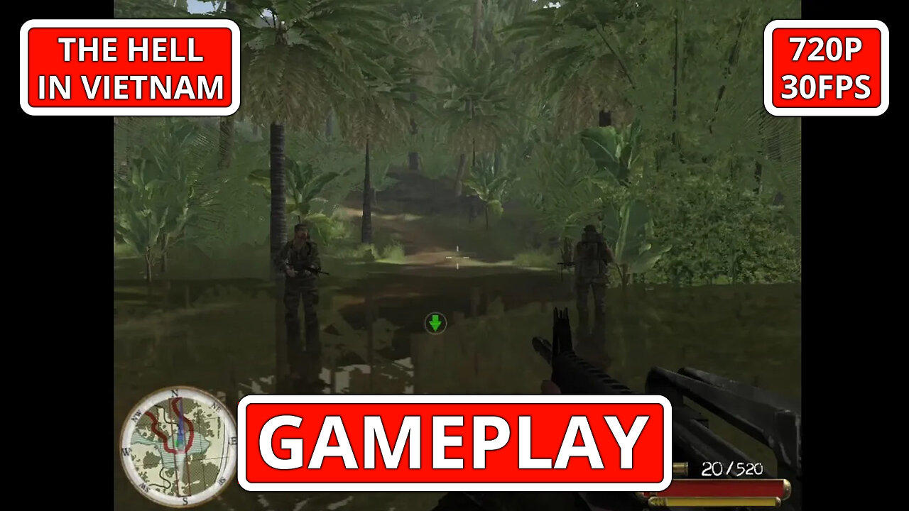 The Hell in Vietnam: Gameplay - (PC HD) [720p30FPS]