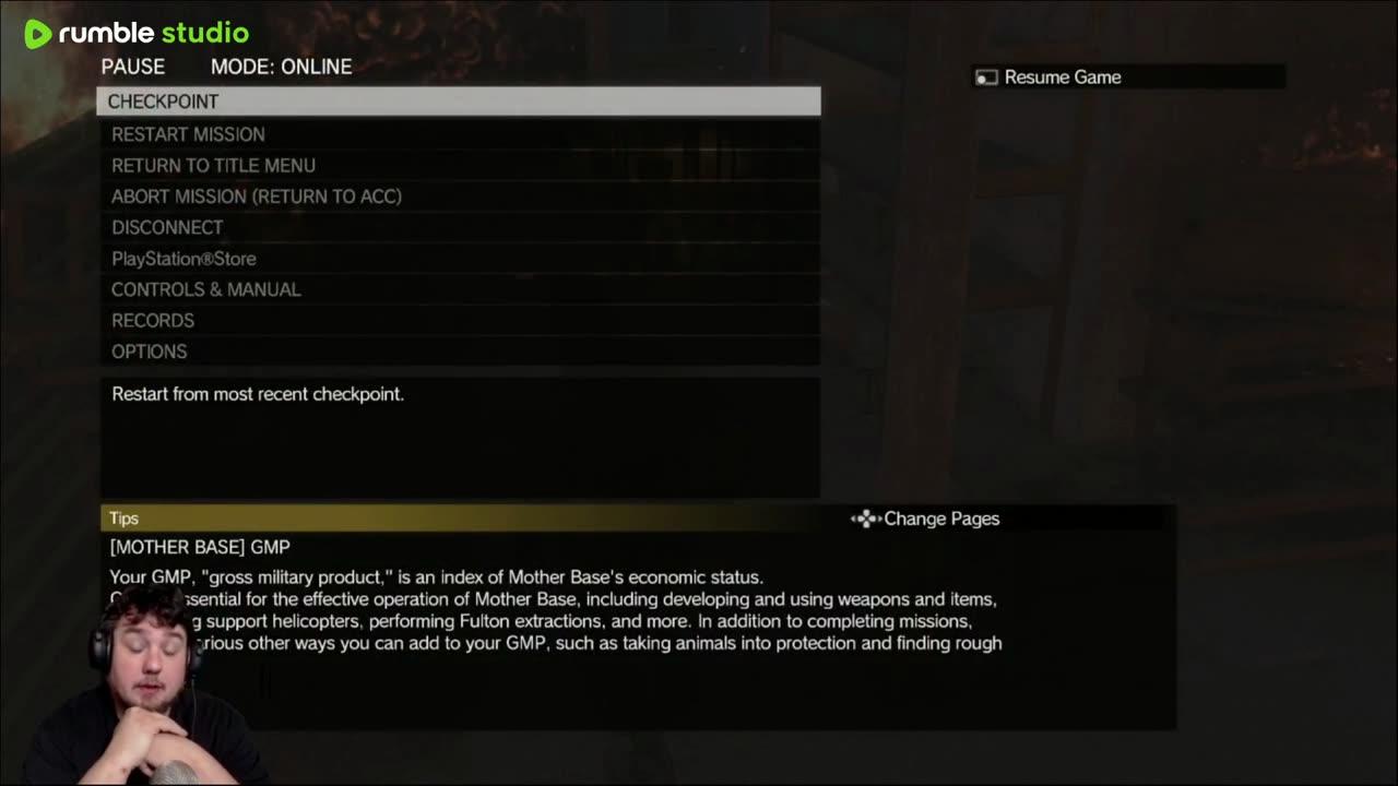 lets get back to some mgs 5 then maybe sumthing else