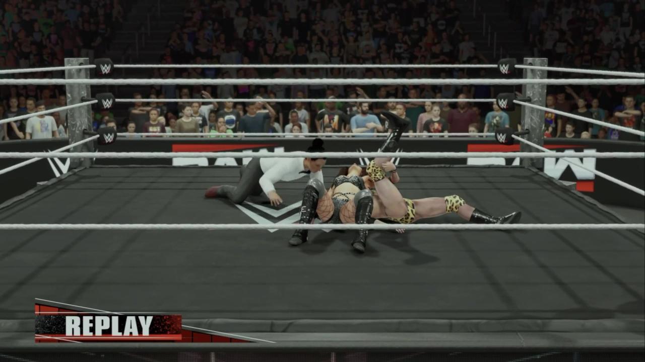 wwe 2k25 189 universe Helen Huntress VS Evelyn Von Green