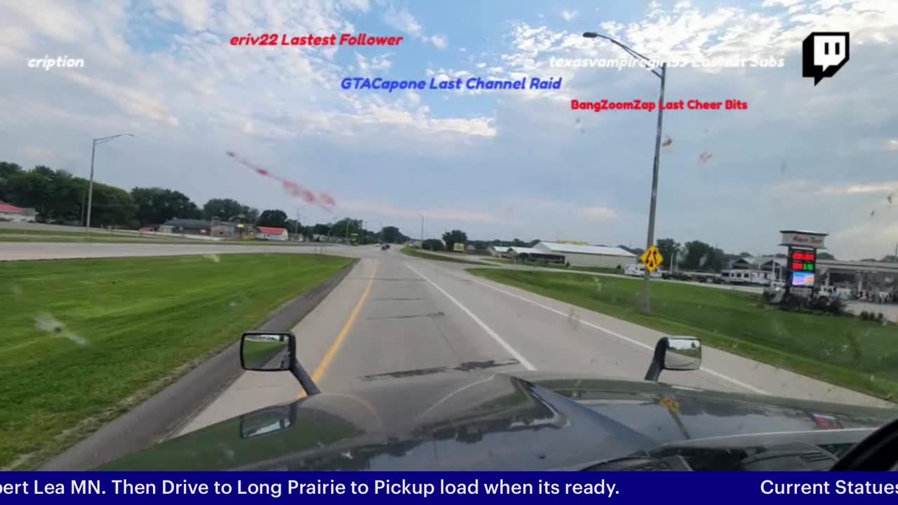 #959. Albert Lea MN delivery. Deadhead to Long Prairie to Pickup.