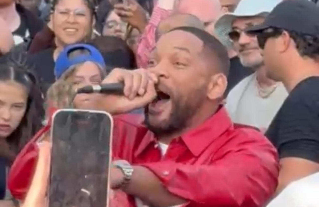 Will Smith electrified London with a surprise street performance on Wednesday (11.06.25) evening