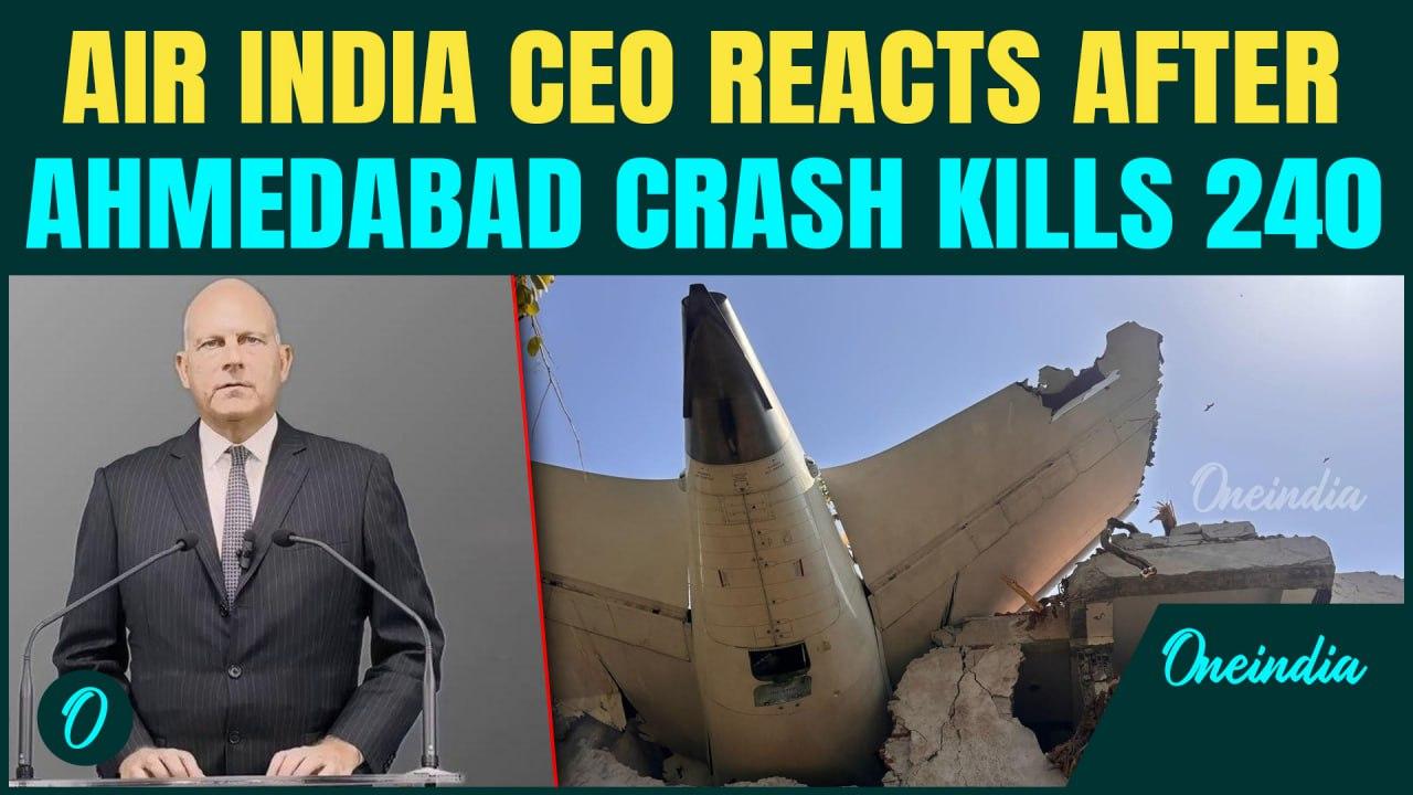 BREAKING: Air India CEO’s Emotional Statement Shocks Nation | AI171 DOWN, 240 Killed