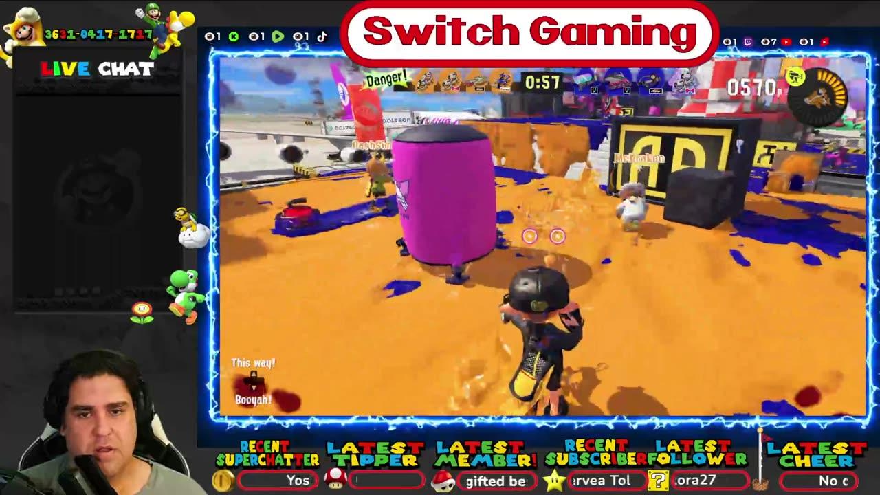 Splatoon 3 Turf War Gameplay *LIVE*