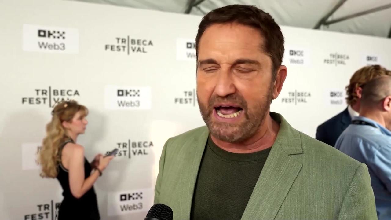 Gerard Butler brings his energy to 'How to Train Your Dragon' remake
