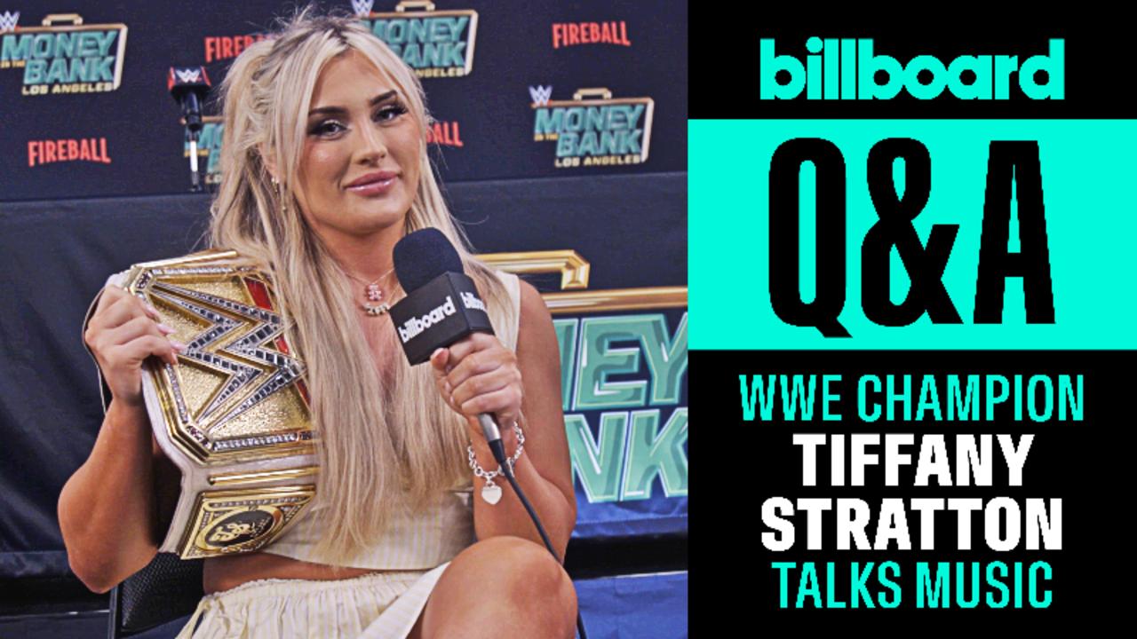 Tiffany Stratton On Sabrina Carpenter Inspiring Her Ring Outfits, Wants to See Cardi B Wrestle & More | Billboard News
