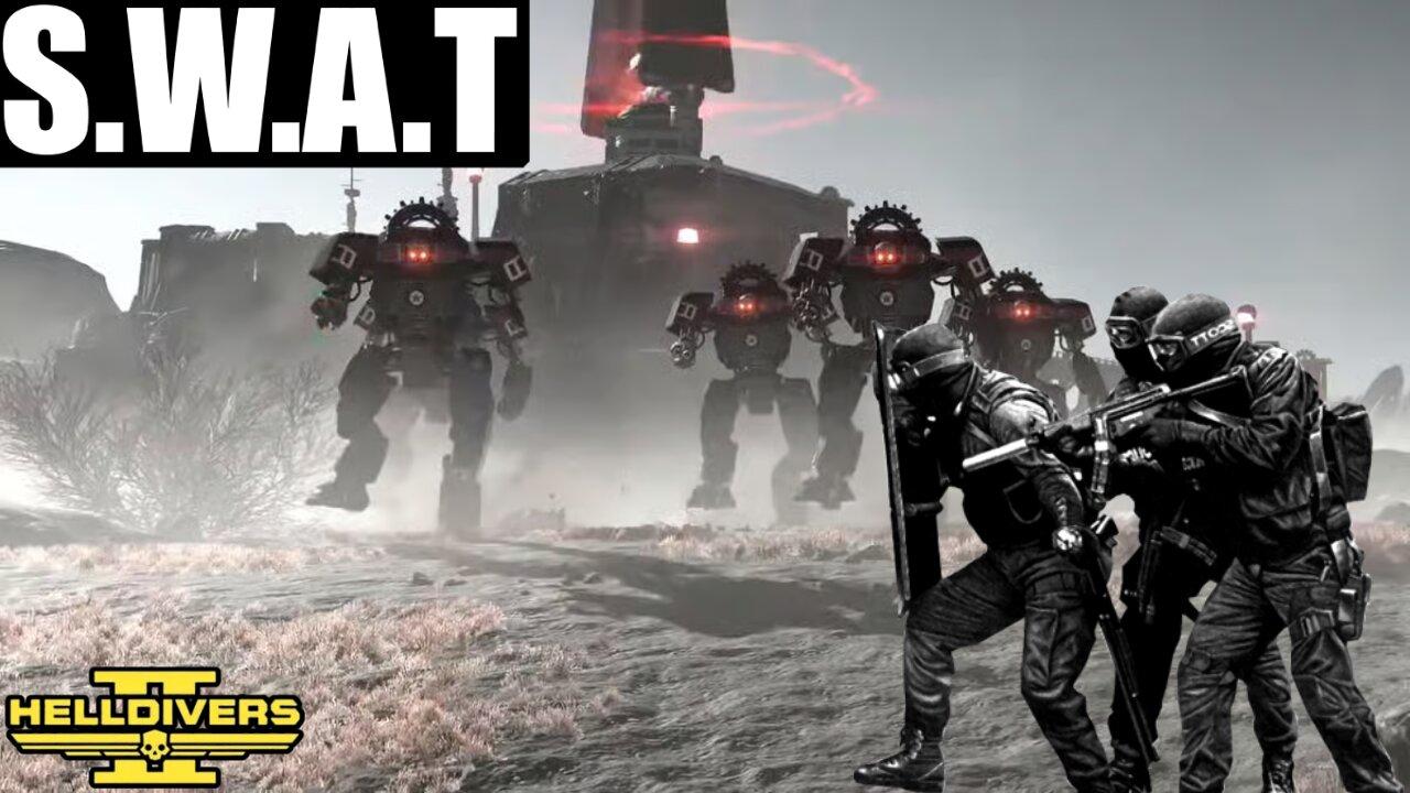 SWAT CAPTIAN on the field