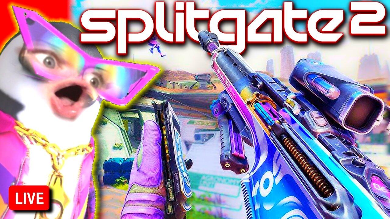 🔴LIVE: SPLITGATE 2 | UNSTOPPABLE PENGUIN RAMPAGE!