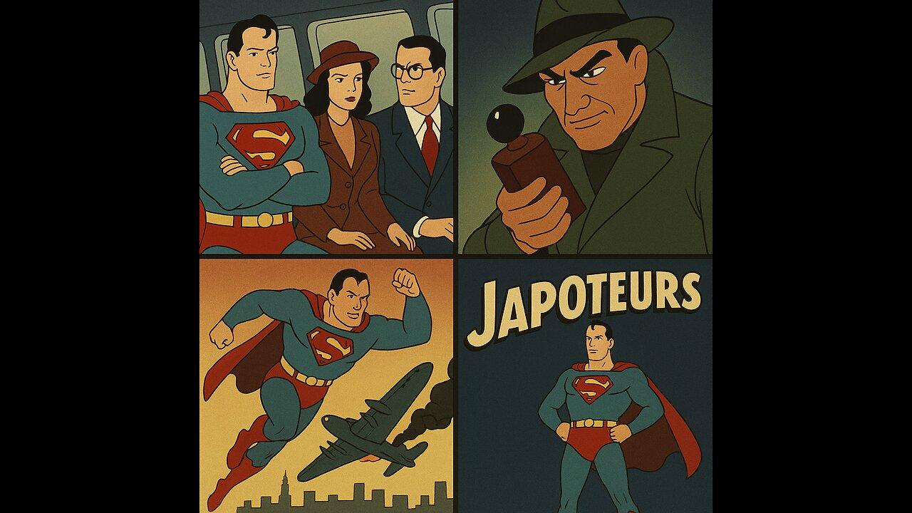 Superman in Japoteur (1942) – Wartime Sabotage Cartoon!