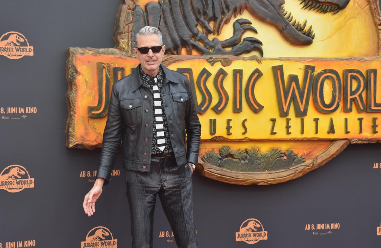 Jeff Goldblum was 'very starstruck' when he got to meet George Clooney for the first time